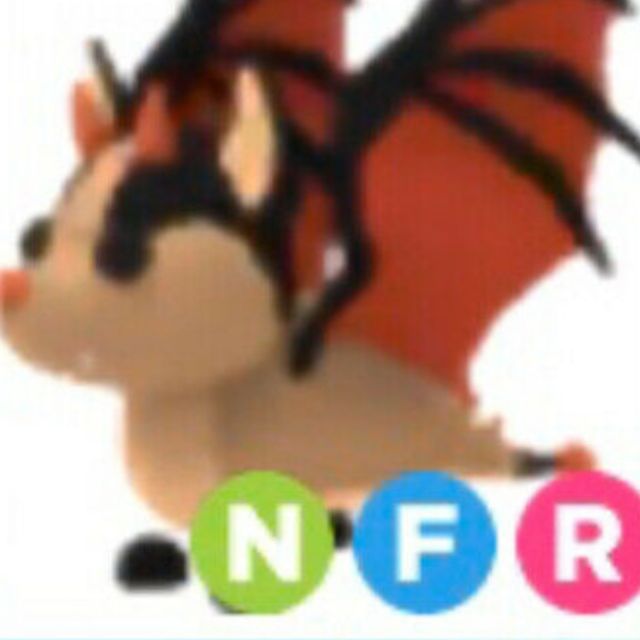 Adopt Me Neon Fly Ride Bat Dragon Shopee Malaysia - details about roblox adopt me neon red panda ultra rare rideable and flyable