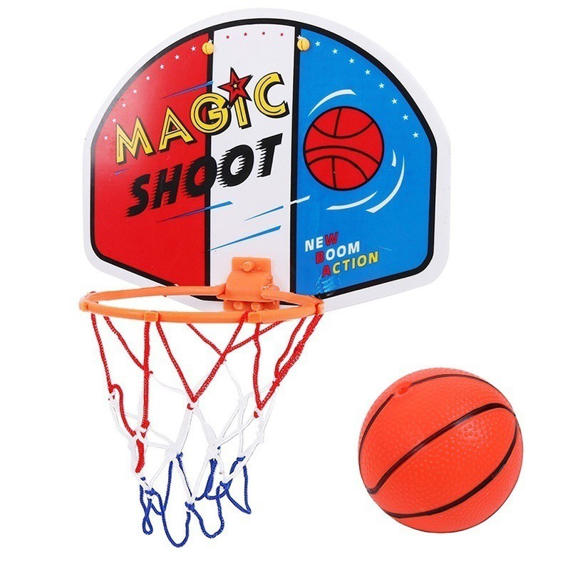 Kids Game Indoor Hanging Basketball Netball Hoop Mini Basketball