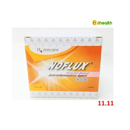 NOFLUX Antiinflammatory Enzyme 10 tab/strip  Shopee Malaysia