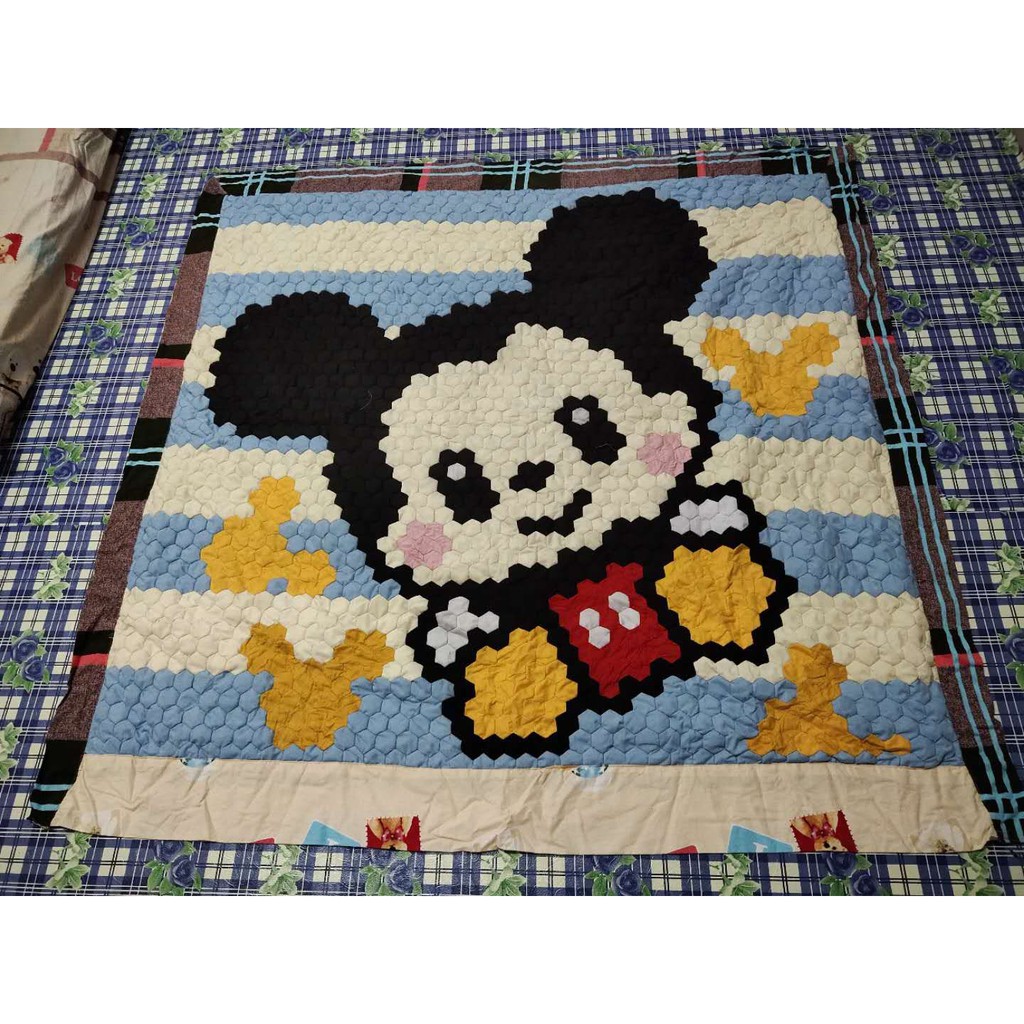 Handmade Blanket 纯手工制作百家被141cmx147cm