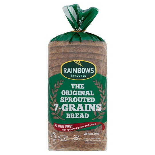 [Simply Organic] Rainbows 7 Grains Sprouted Bread (Flour Free) 450gm
