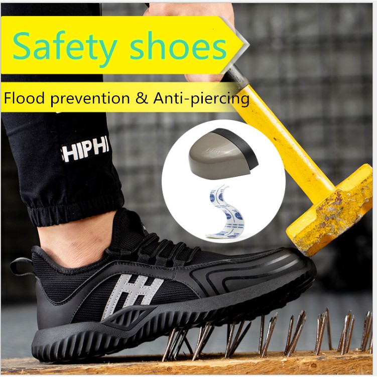 Insulated 6KV】Safety shoes Male work shoes Lightweight breathable steel toe  shoes | Shopee Malaysia