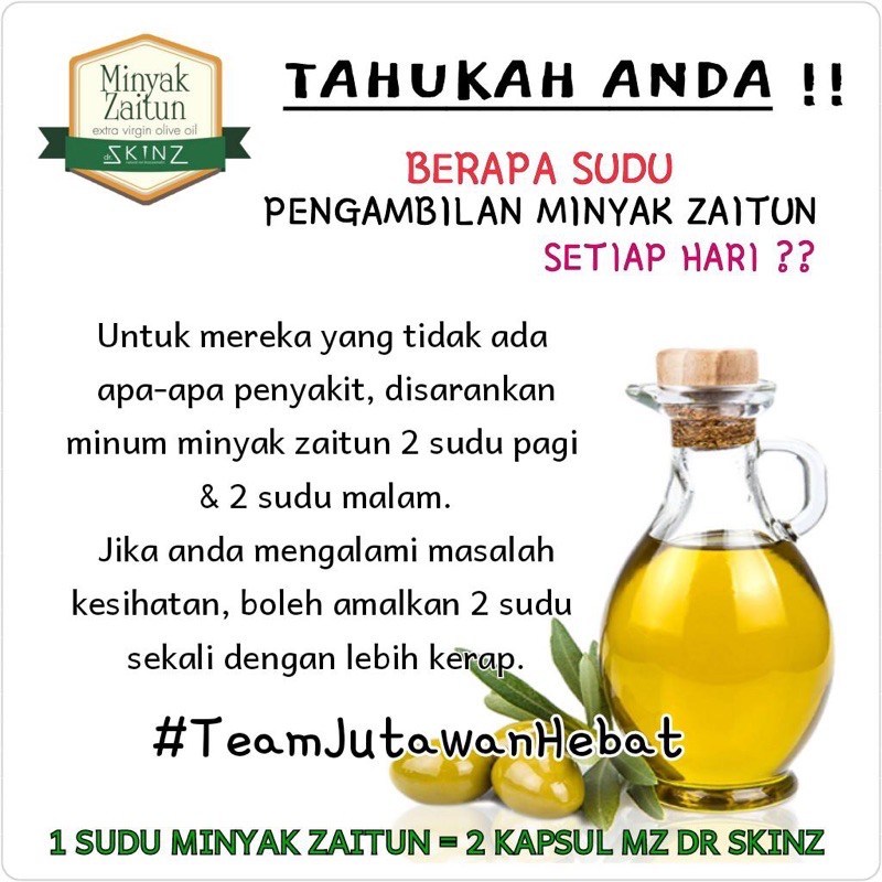 Minyak Zaitun Dr Skinz Original Hq Shopee Malaysia