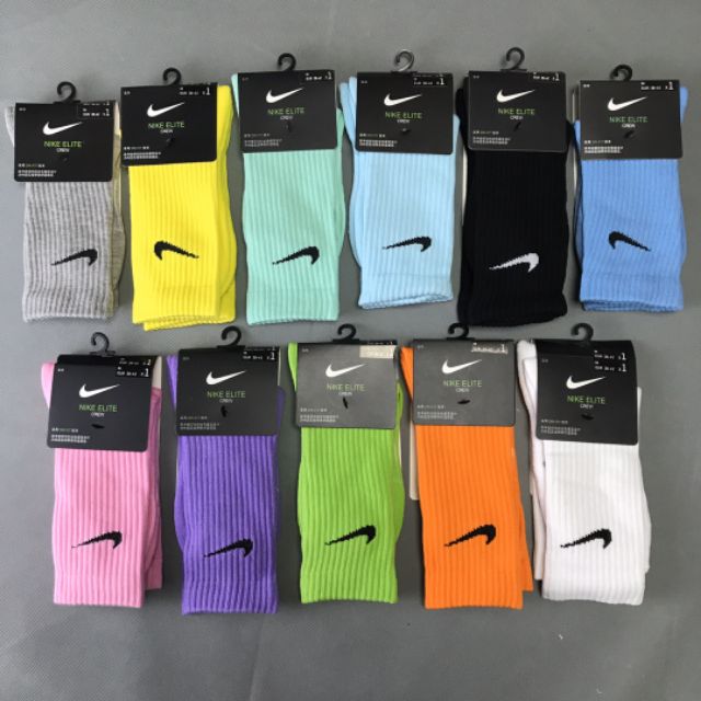 nike colourful socks