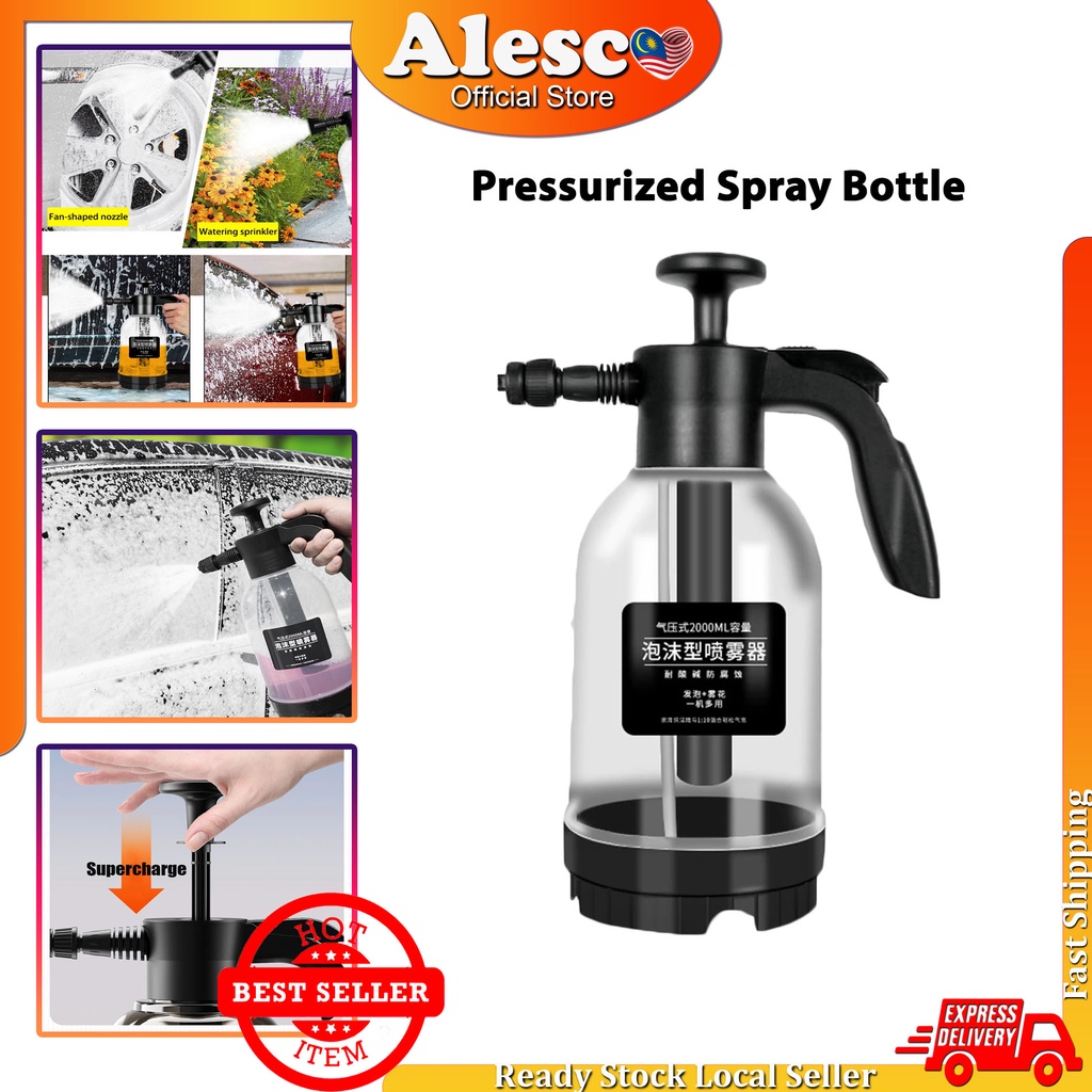 2Litre Foam Wash Car Spray Bottle High Pressure Spray Gun