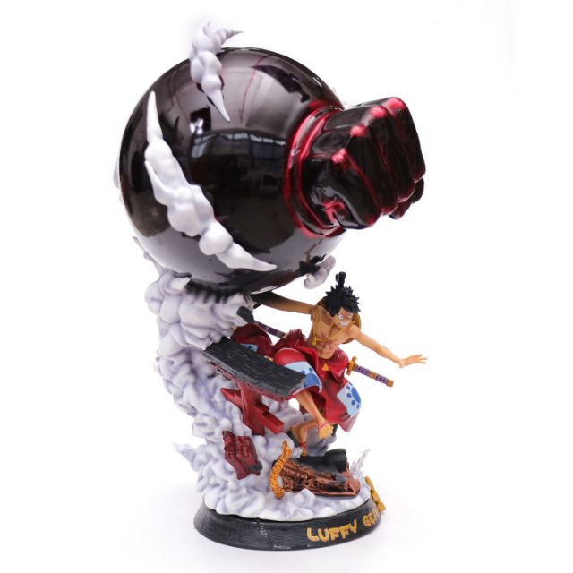 One Piece 1 4 Wano Country Gear 3 Monkey D Luffy Resin Statue Shopee Malaysia