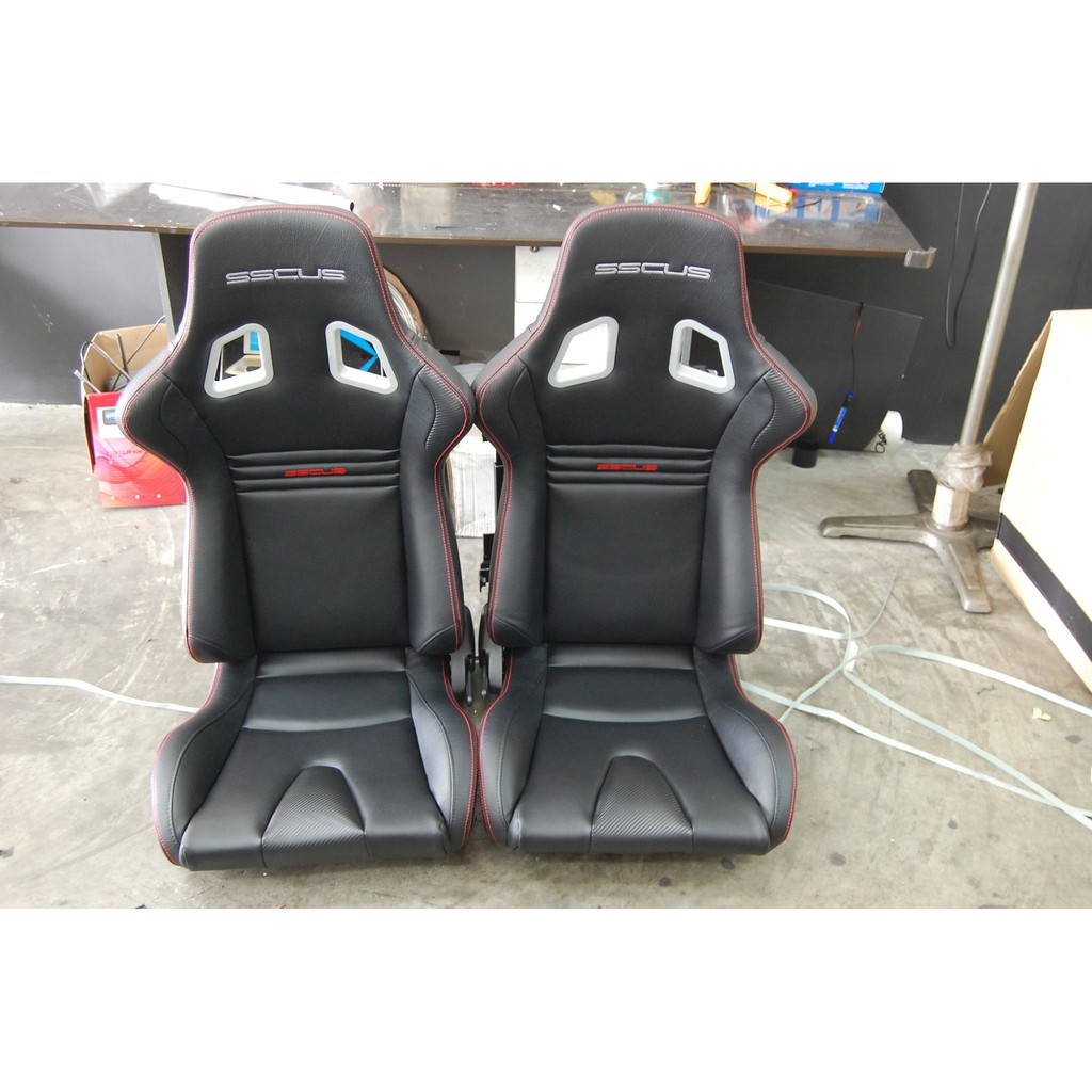 Sscus Semi Bucket Racing Seat Evo Pu Wira Waja Gen2 Persona Putra