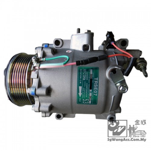 A/C Compressor Kit For 2007-2015 Honda CR-V & 2012-2014 Honda Civic Si Coupe - Complete With Clutch, New