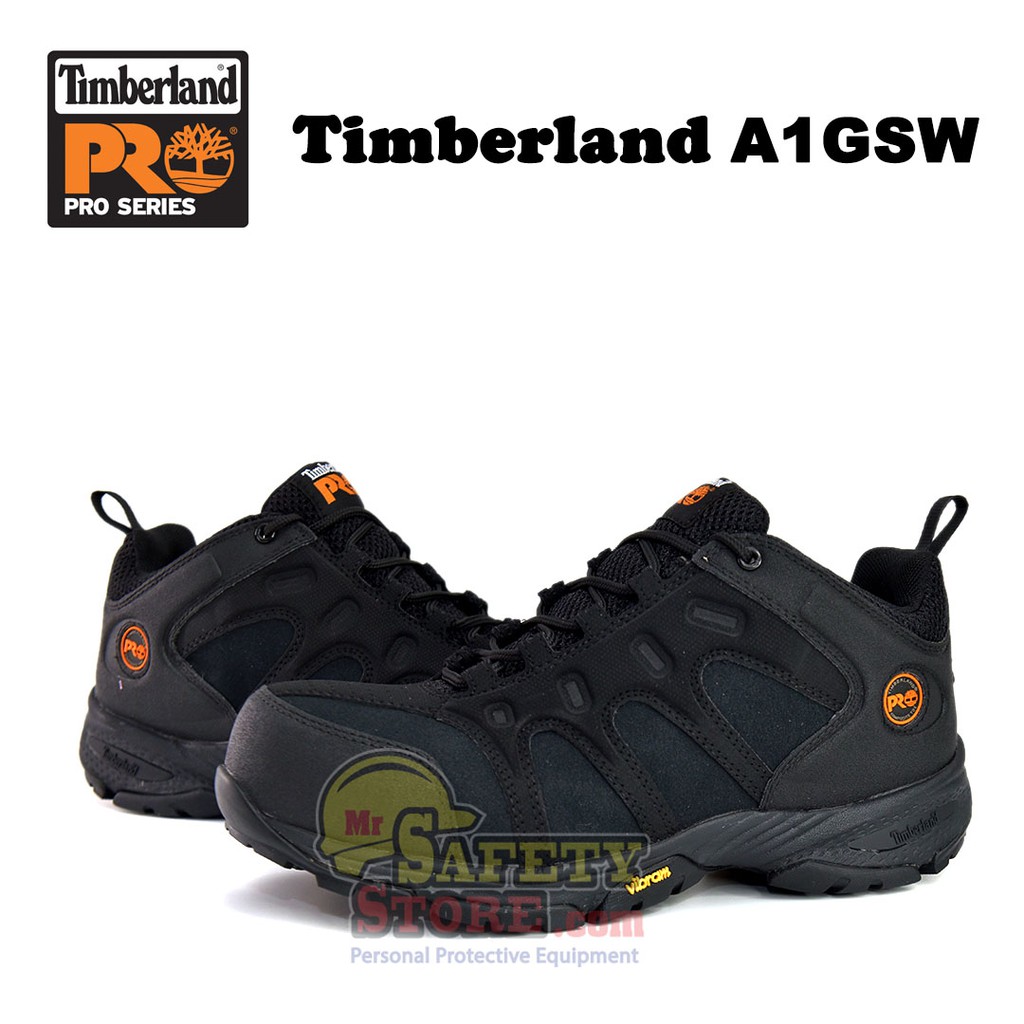 timberland pro wildcard black safety trainers