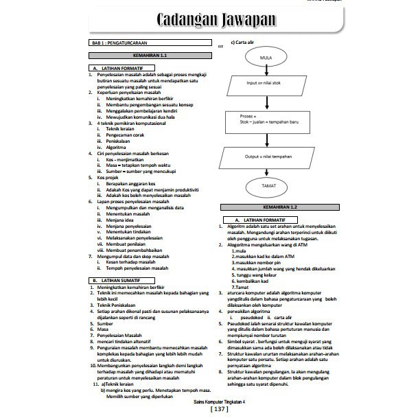 Jawapan Sains Komputer Tingkatan 4 Latihan Formatif 1.2  legsploaty