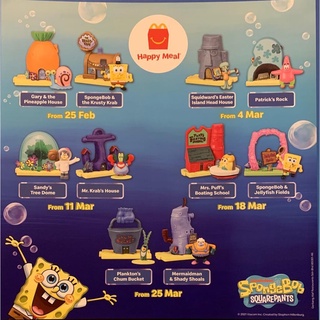 mcdonalds happy meal toys spongebob 2021