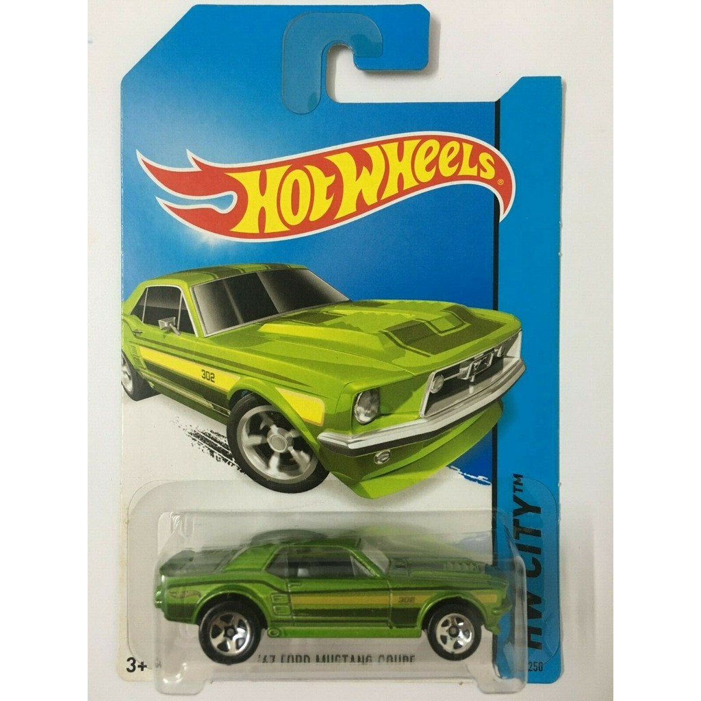 67 ford mustang coupe hot wheels