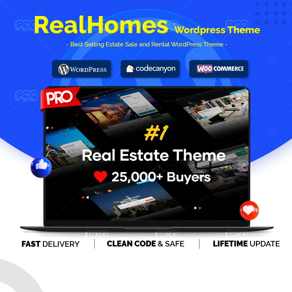 [WordPress Theme] Real Homes - WordPress Real Estate Theme [Latest Version + Unlimited Website]
