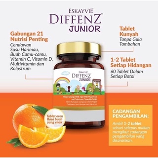 Diffenz Junior (60 chewable tablets) | Shopee Malaysia