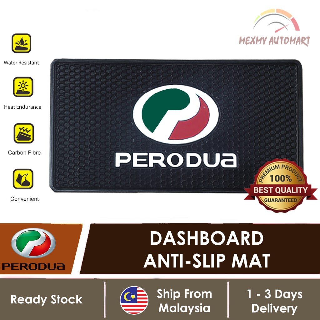[NEW] Perodua Car Anti Slip Mat Non Slip Mat Dashboard 