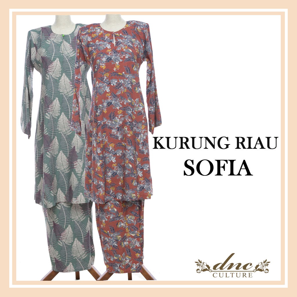  BAJU  KURUNG  RIAU  SOFIA Shopee  Malaysia