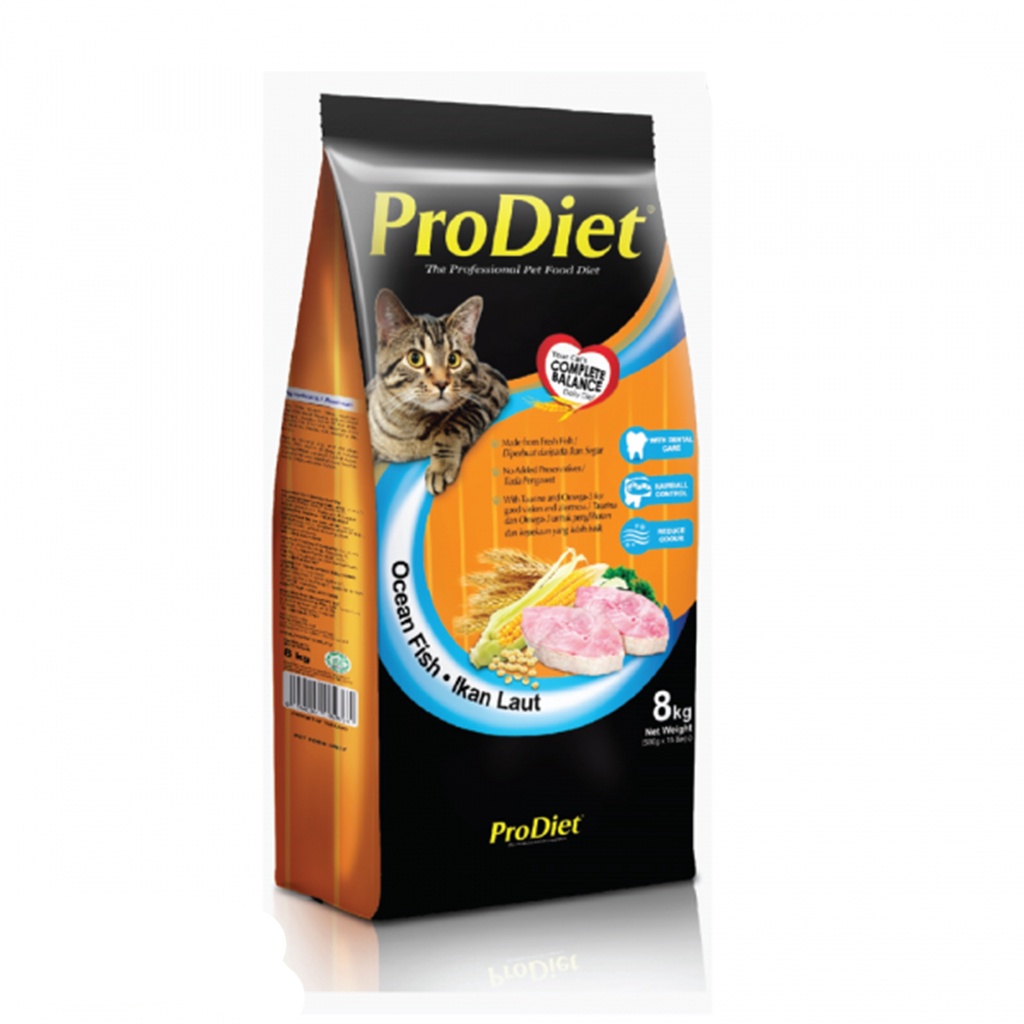 Prodiet Dry Cat Food 8kg (Ocean Fish Flavour) Shopee Malaysia