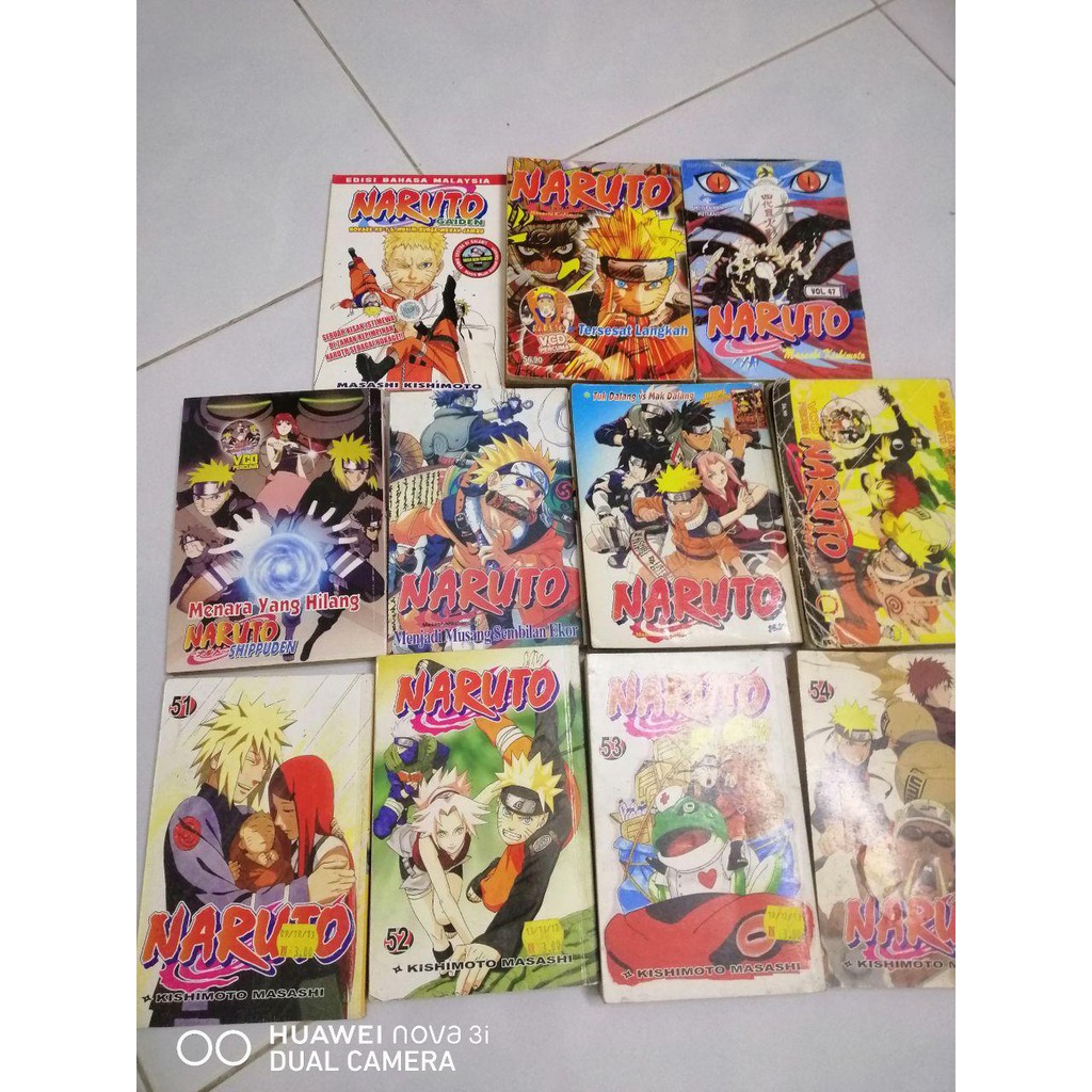 Komik Naruto Edisi Bahasa Melayu Shopee Malaysia