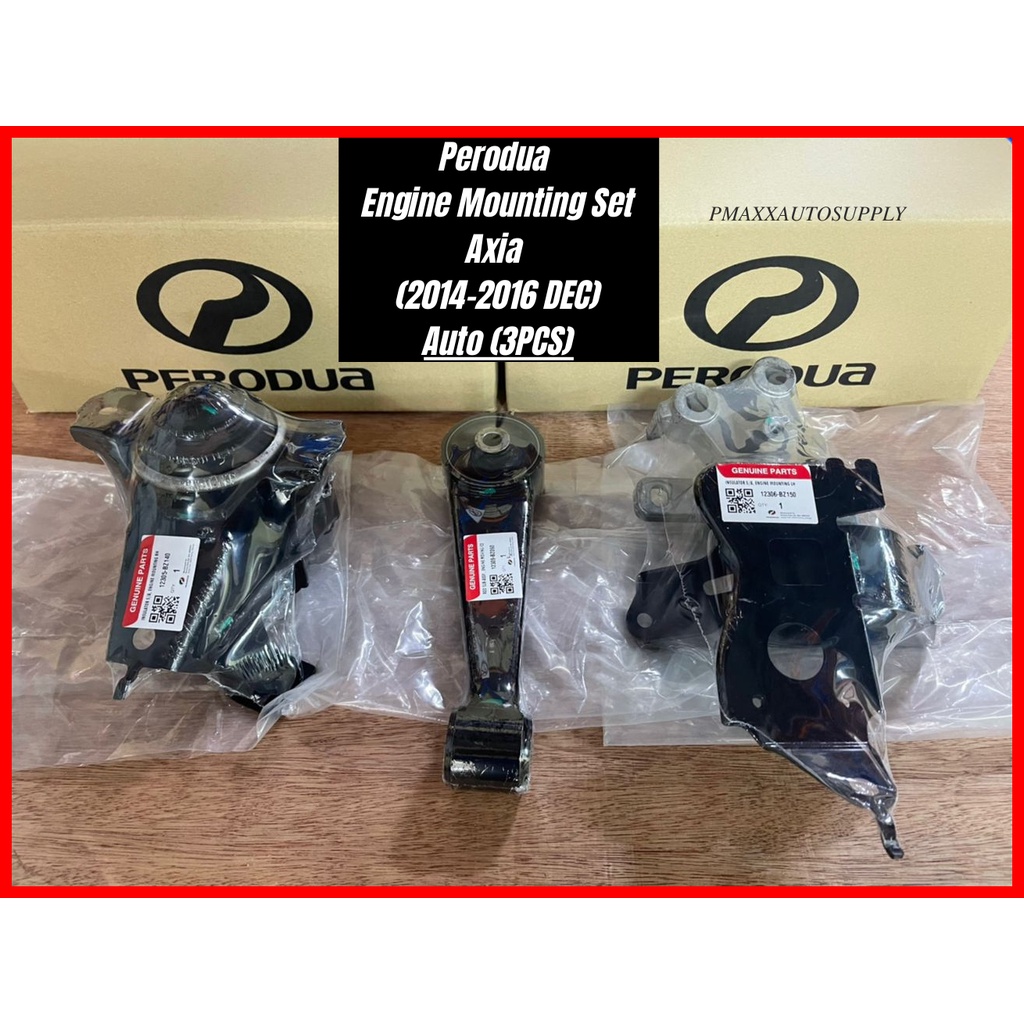 PERODUA AXIA ENGINE MOUNTING SET AUTO (20142016DEC) (3PCS) ORIGINAL 