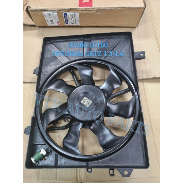 Hyundai Getz 1 3 1 4 Radiator Fan Motor Assy 25380 1c160