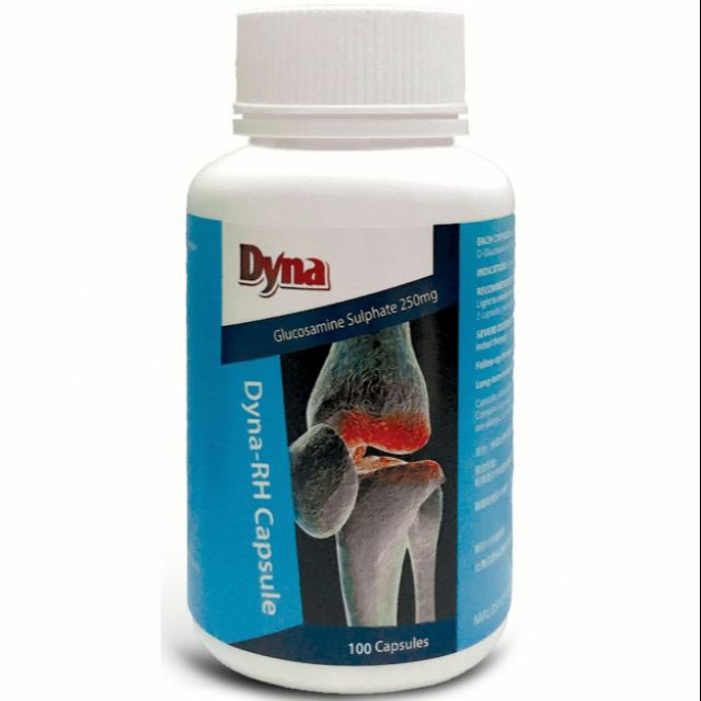 Dyna Glucosamine RH Capsule 250mg Knee Joint pain Shopee Malaysia