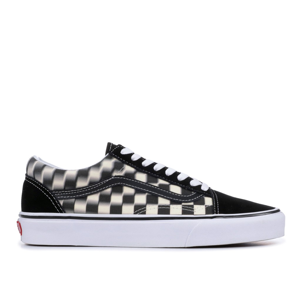 vans blur checkerboard