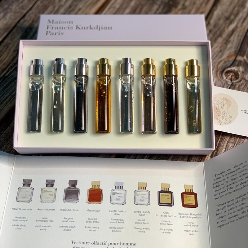 Maison Francis Kurkdjian (MFK) Fragrance wardrobe for her for him