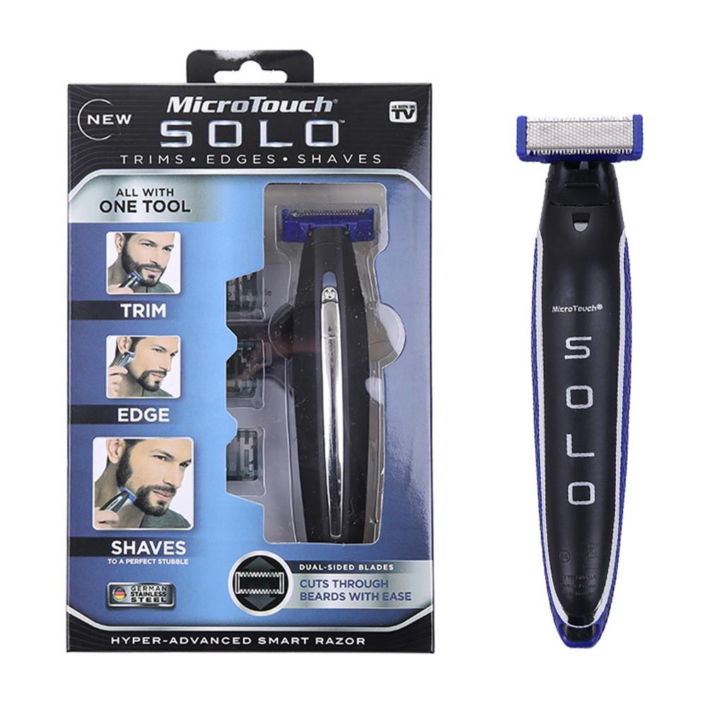 micro touch electric shaver hair