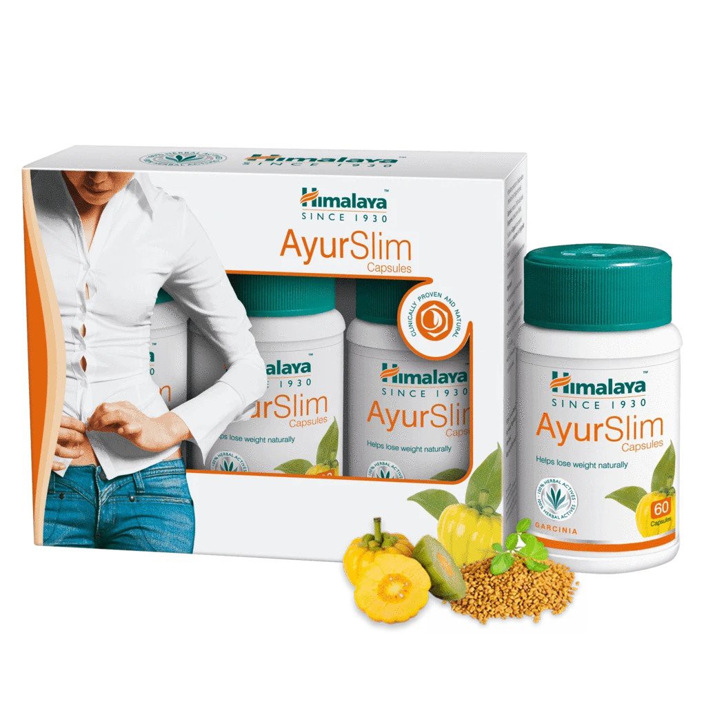 (Expiry 11/2024) HIMALAYA AyurSlim 60's Capsules (Reduce food cravings