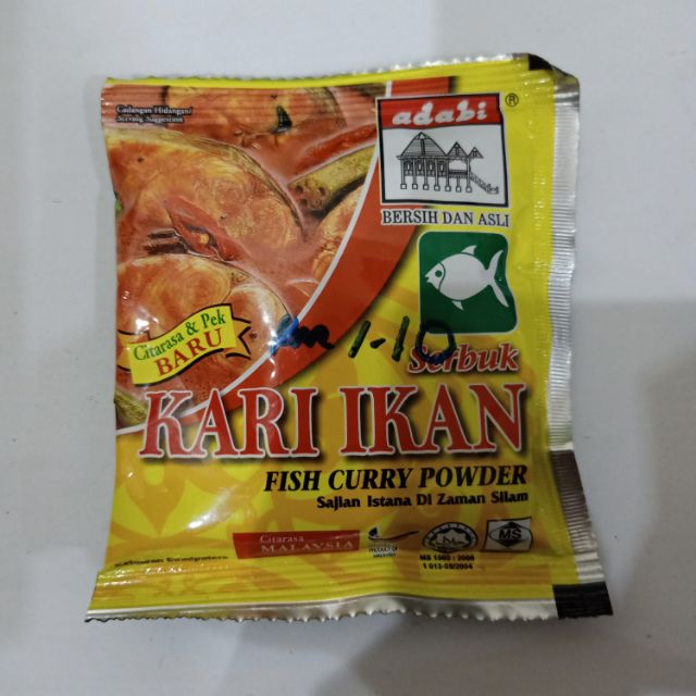 Serbuk Kari Ikan cap Adabi