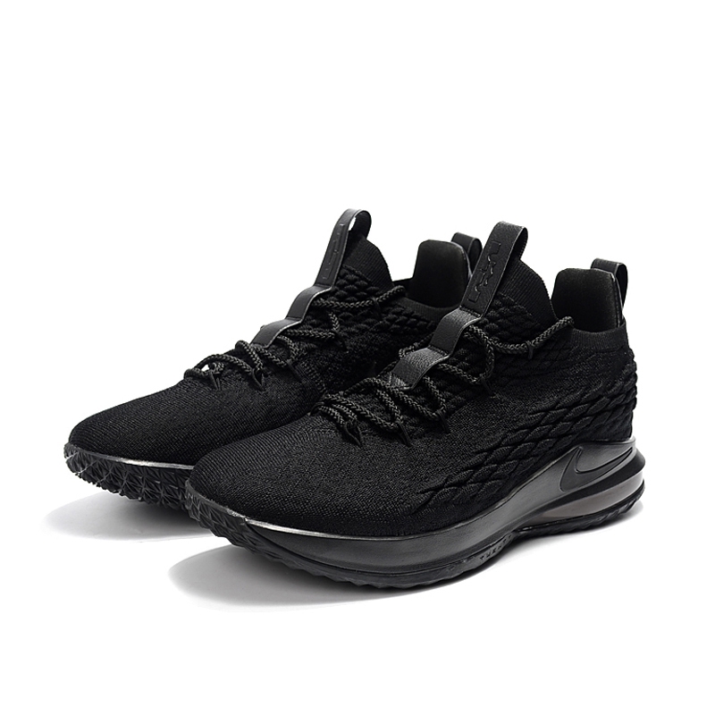 lebron james shoes 15 black