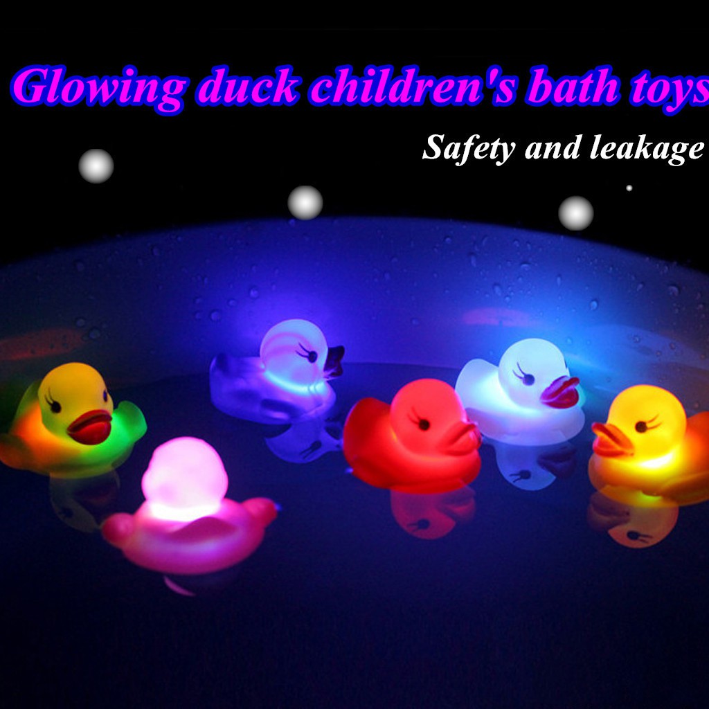 light up duck bath toy