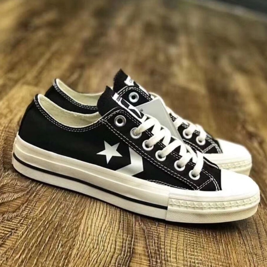 Star Player Ox Fashion Canvas Shoes Chevr one star CX-PRO 1970s black ...