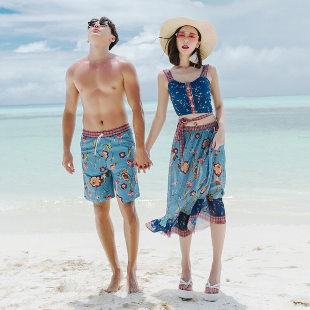 couple beachwear