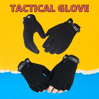 Tactical Hand Glove Gloves Full Half Finger Sport Gym Motorcycle Cycling Sarung Tangan Taktikal Motor Basikal