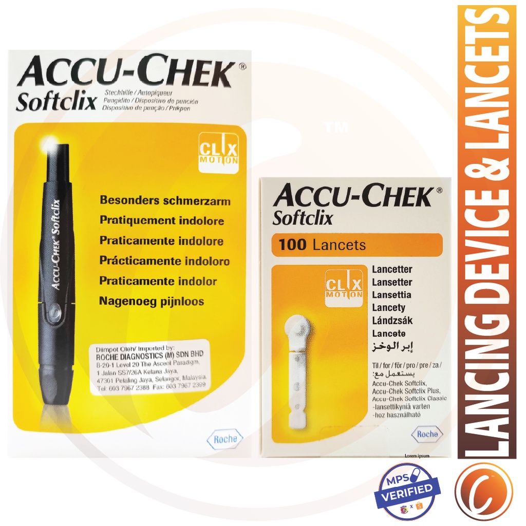 ROCHE Accu-chek Softclix Lancing Device 1SET | Shopee Malaysia