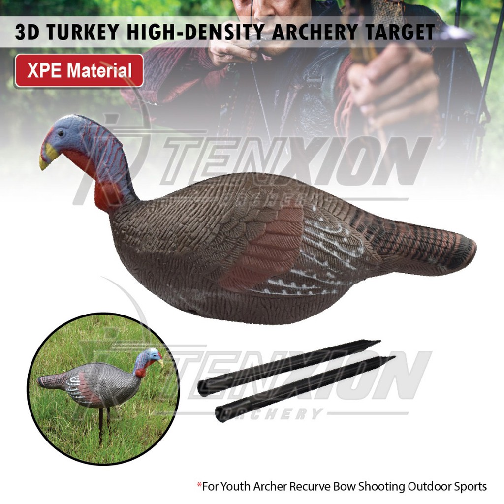 3D Archery Target Turkey High Density SelfHealing Foam Hunting