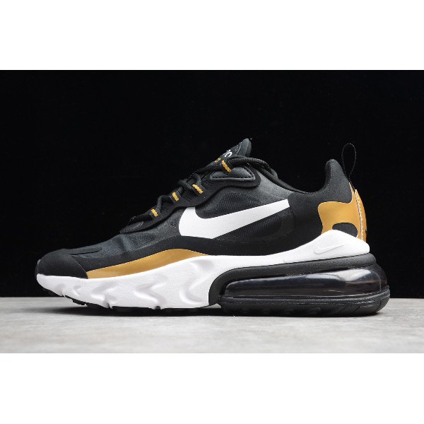 black and gold nike 270