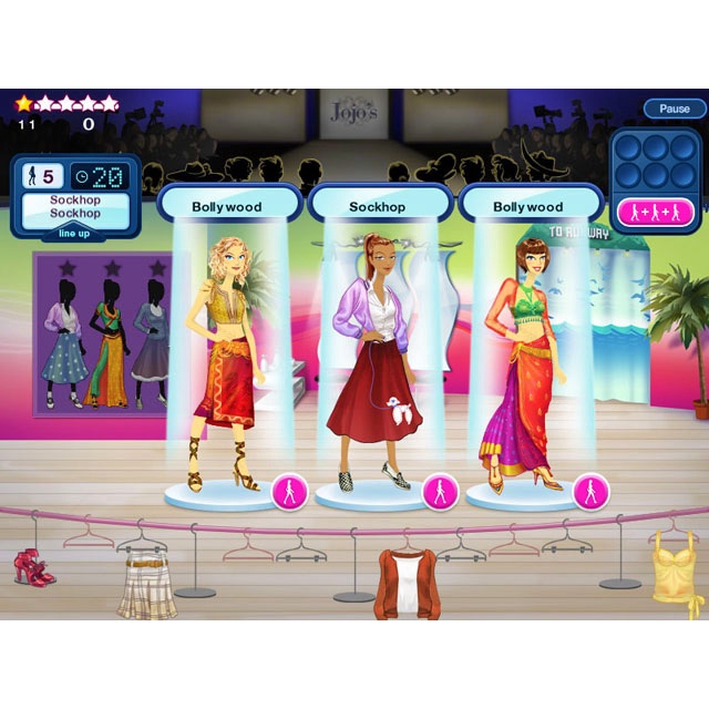 Jojo Fashion Show Collection Pc Digital Shopee Malaysia