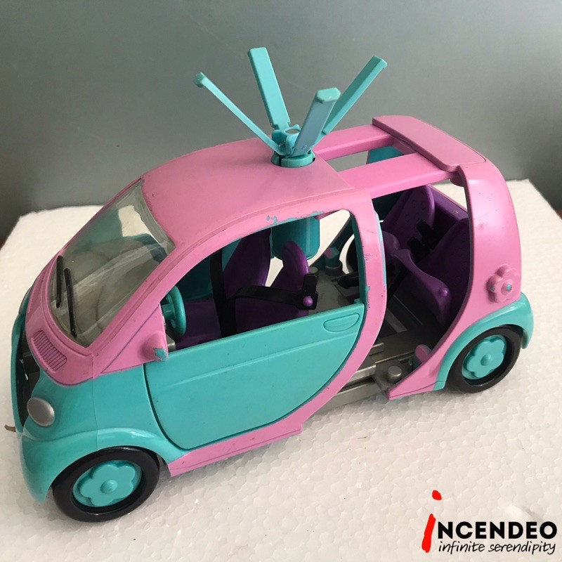 polly pocket helicopter car