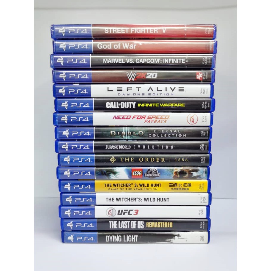 PS4 Second Hand / Used Games | Shopee Malaysia