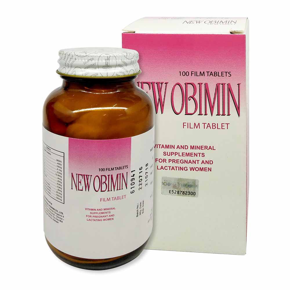 New Obimin Pregnant Lactating Supplement 100 S Shopee Malaysia