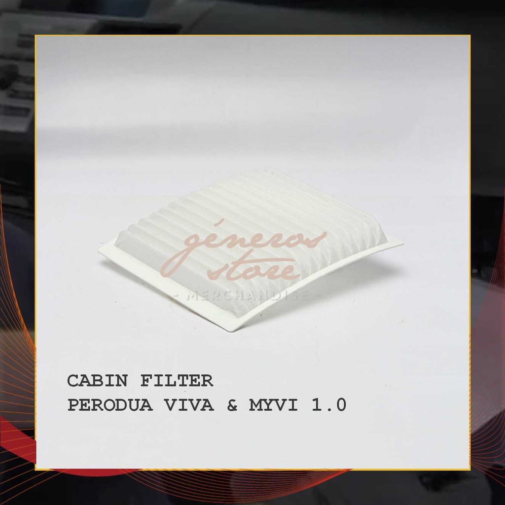 CABIN FILTER FOR PERODUA VIVA, MYVI, ALZA, AXIA, BEZZA 