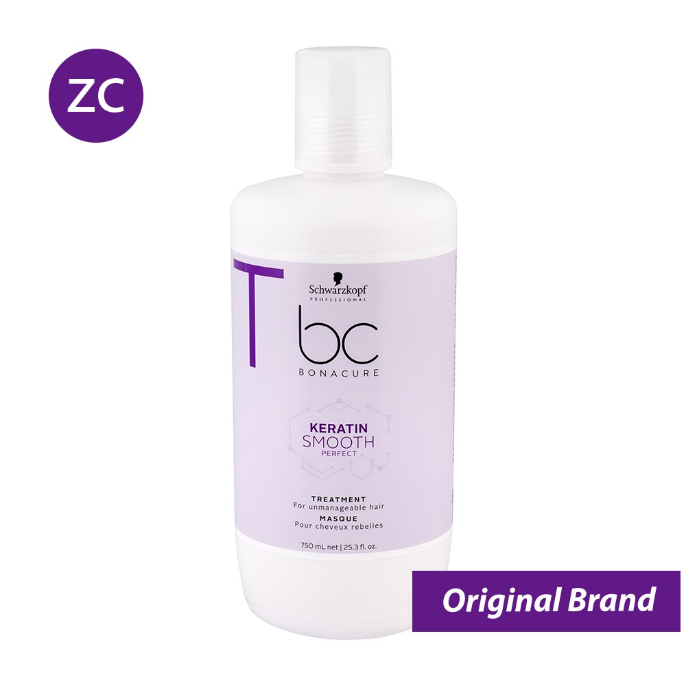 schwarzkopf professional bonacure keratin smooth perfect treatment