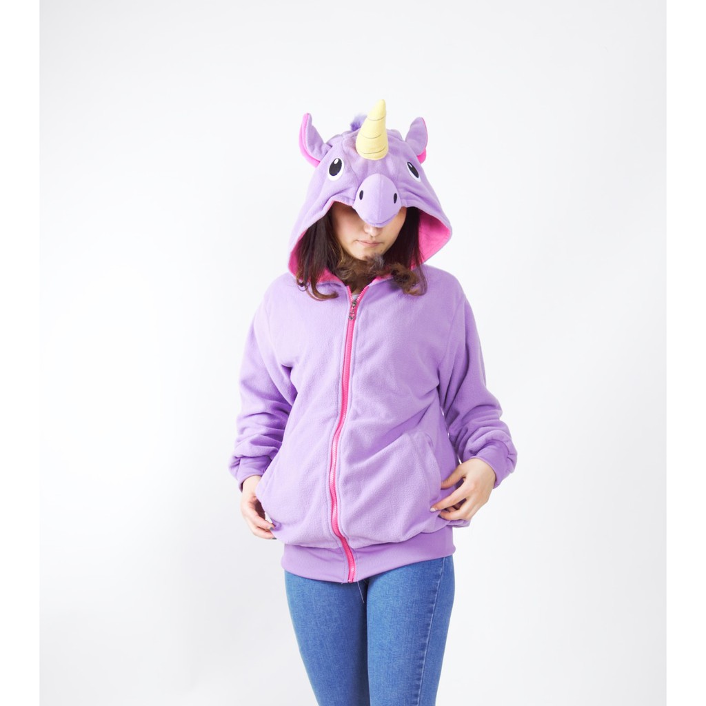 purple unicorn hoodie