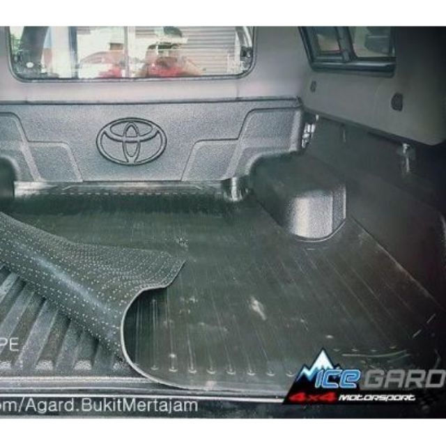 TOYOTA HILUX VIGO REVO ROCCO ROGUE 20092022 PARAMAT RUBBER TRUNK MAT