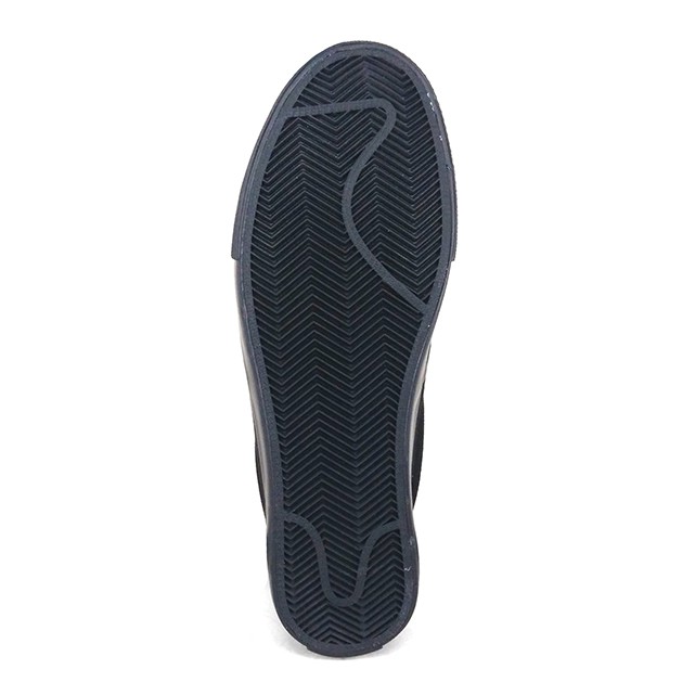 ABARO Unisex Slip Resistant-7295A Slip On Thick Rubber Insole Sneaker/School Shoes/Kasut Sekolah Hitam/Extra Large/校鞋/布鞋 #7