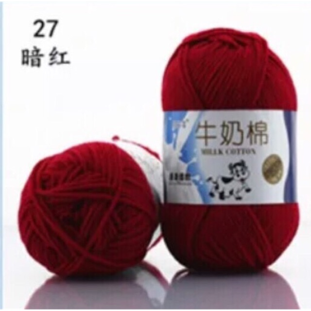 Milk Cotton - Red No.27