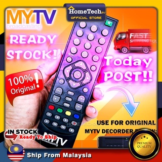 MYTV Remote Control Original (for Set Unit Dekoder DTT1770 Percuma dari kerajaan) MYTV FREEVIEW Digital Receiver