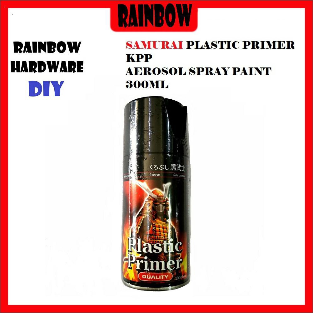 SAMURAI KPP Plastic Primer Spray Paint 300ml Shopee Malaysia